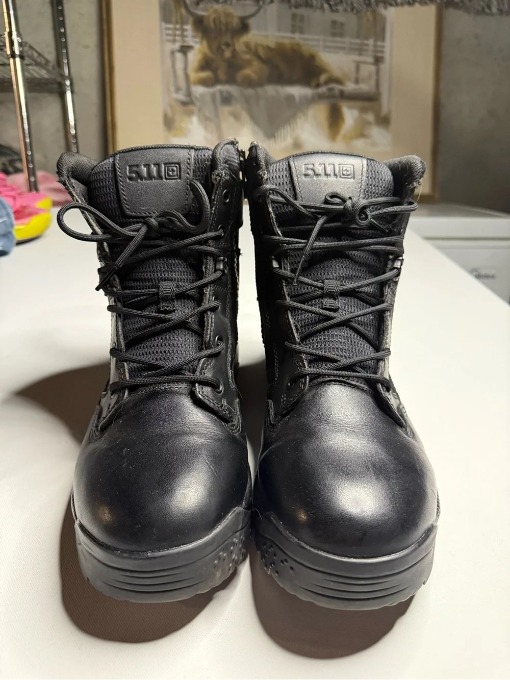 5.11 Tactical Men's Black Lace-Up Tactical Boots
